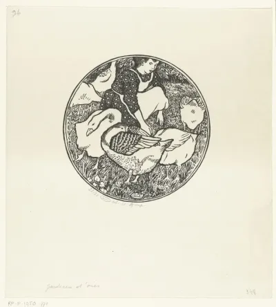 Gardeuse d'oies