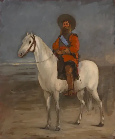 Garibaldin sotilas ratsailla