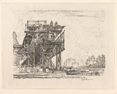Gasfabriek, gezien vanaf het kanaal