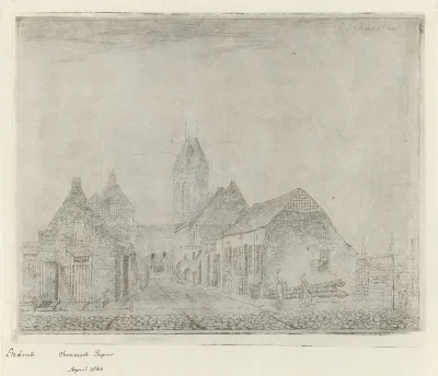 Gasthuissteeg te Oudewater