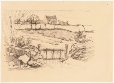 Gate to the Farmhouse, Pont-Aven