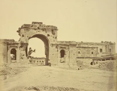 Gateway leading into the Residency, Lucknow