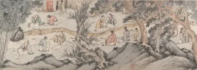 Gathering at the Orchid Pavilion