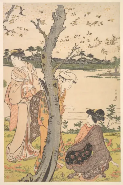 Gathering Young Flowers
