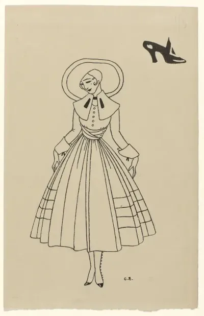 Gazette du Bon Ton, 2e année, No. 8, 9, p. 26.