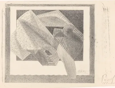 Geabstraheerde vogel