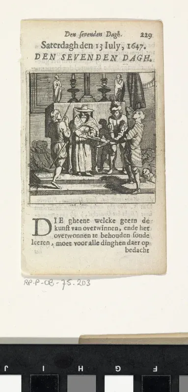 Gebeurtenis op 13 juli 1647 tijdens de Napolitaanse opstand