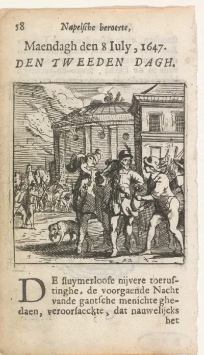 Gebeurtenis op 8 juli 1647 tijdens de Napolitaanse opstand