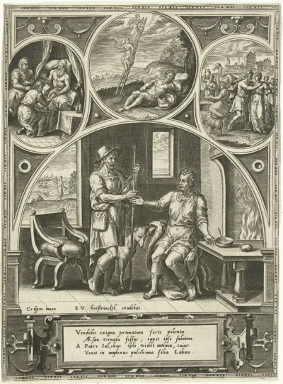 Gebeurtenissen uit het vroege leven van Jakob
