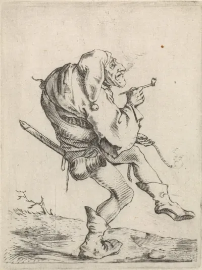 Gebochelde pijproker