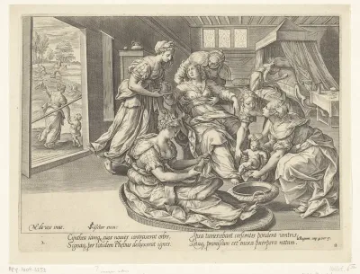 Geboorte van de zoon van de Sunnemitische vrouw