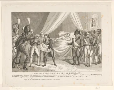 Geboorte van Henri d'Artois, 1820
