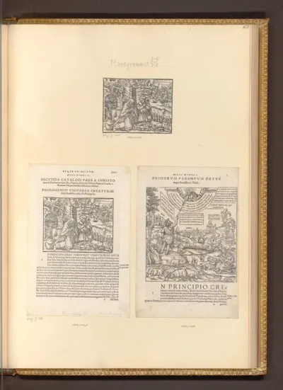 Geburt Christi; Landschaft mit biblischen Szenen
