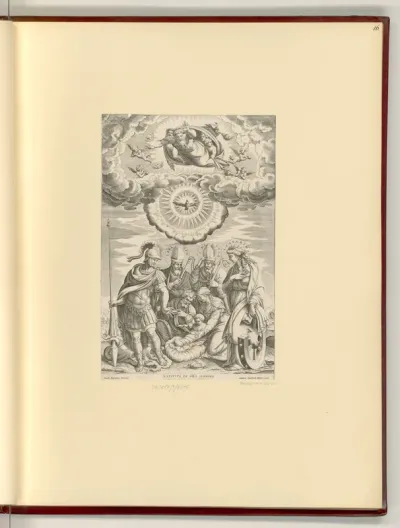 Geburt Christi mit den Hll. Georg, Blasius, Nicolaus und Katharina