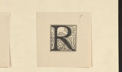 Gedecoreerde initiaal R