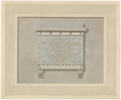 Gedenksteen voor Jan Carel Josephus van Speyk