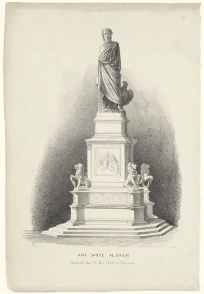 Gedenkteken Dante Alighieri te Florence