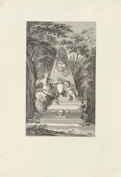 Gedenkzuil voor Juliana Cornelia de Lannoy