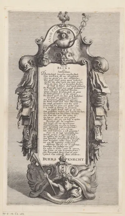 Gedicht op de Beurs van Hendrik de Keyser