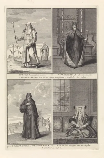 Geestelijken in de Grieks-orthodoxe kerk