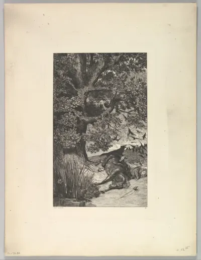 Gefallener Reiter, from the series Intermezzi
