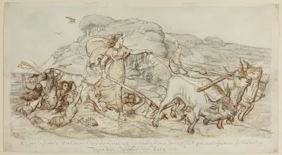 Gefion pløjer Sjælland ud