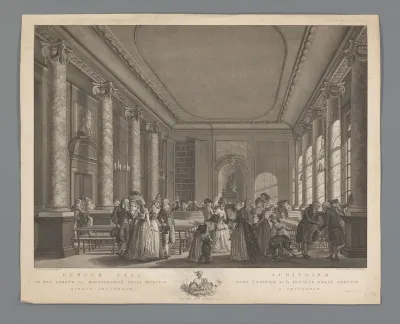 Gehoorzaal in Felix Meritis, 1789