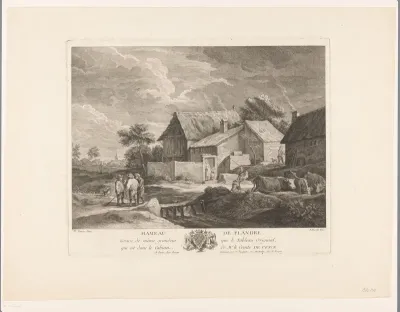 Gehucht in Vlaanderen