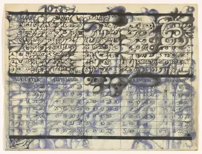 Geillustreerde kalender 1973