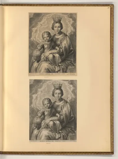 Gekrönte Maria mit Christuskind
