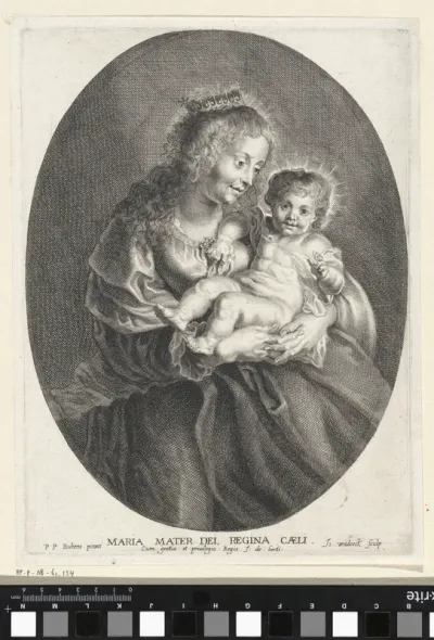 Gekroonde Maria met Christuskind