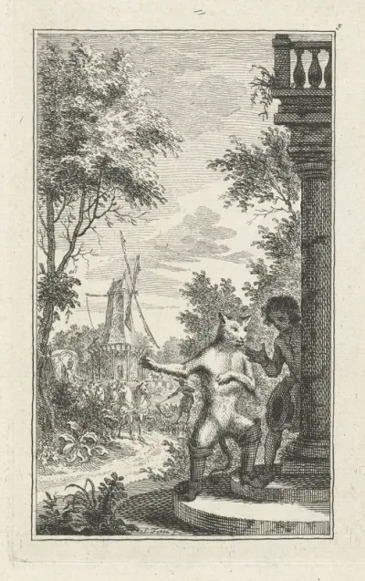 Gelaarsde kat