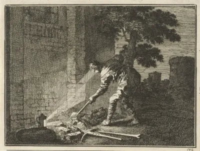 Gelijkenis van de dief die ´s nachts de muur ondergraaft