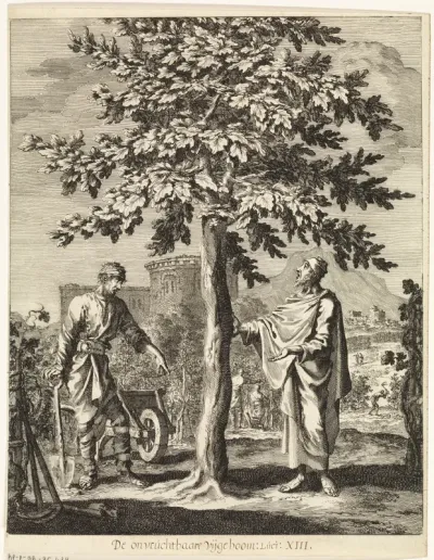 Gelijkenis van de onvruchtbare vijgenboom