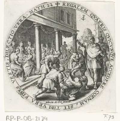 Gelijkenis van de onwaardige bruiloftsgast