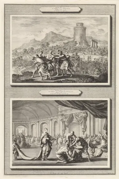 Gelijkenis van de pachters van de wijngaard en de gelijkenis van de koninklijke bruiloft