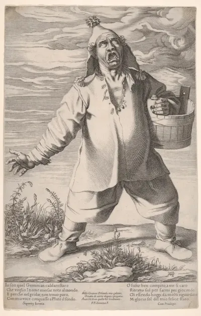 Geminiano Caldarostaro (chestnut seller)