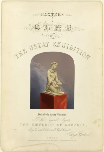 Gems of the Great Exhibition No. 7, The Veiled Vestal