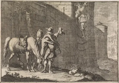 Generaal Hans Georg von Arnim-Boitzenburg ontsnapt uit de gevangenis via een touwlader, 1638