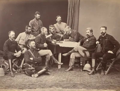 General Roberts and Staff