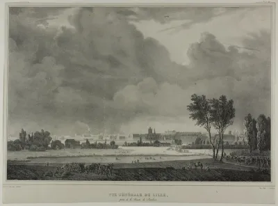 General View of Lille, taken from the Roubaix Road