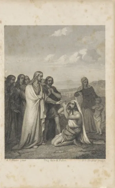 Genezing van de blinde van Jericho