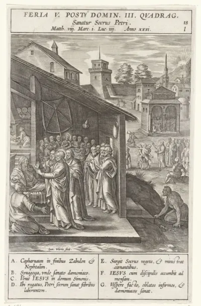 Genezing van Petrus' schoonmoeder