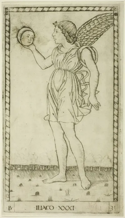 Genius of the Sun, plate 31 from Genii and Virtues