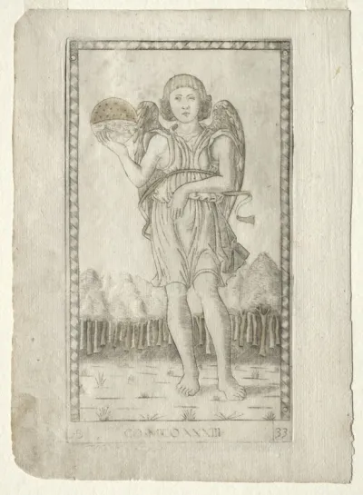 Genius of the World (from the Tarocchi, series B: Cosmic Principles & Virtues, #33)