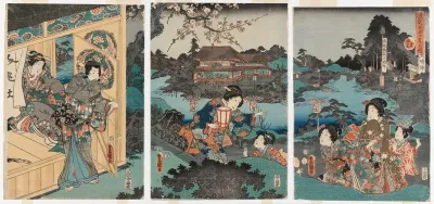 Genjin tarinasta. Genji junikagetsu no uchi/Kisaragi