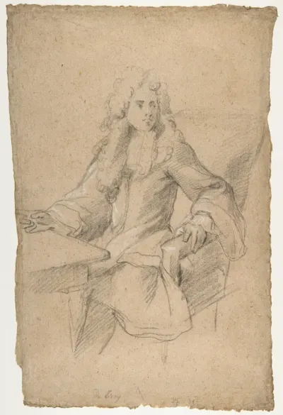 Gentleman Seated at a Table