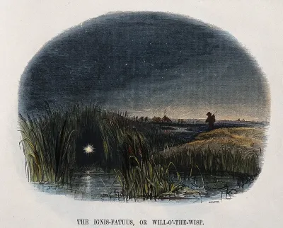 Geography: a mirage in a marsh