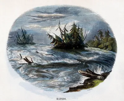 Geography: rapids in North America