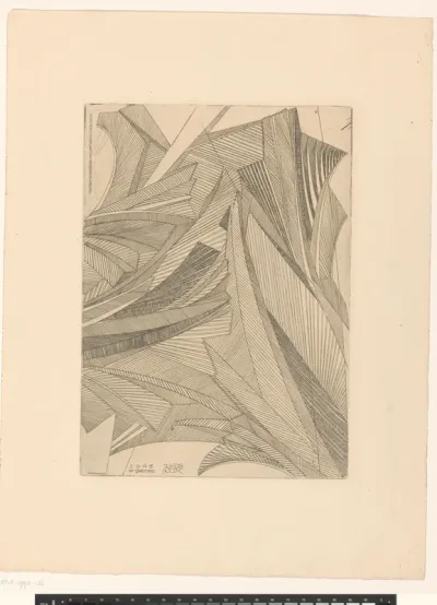 Geometrische patronen van ijsbloemen